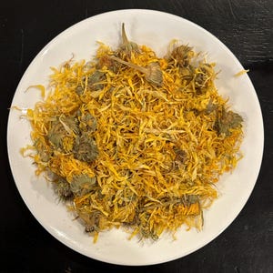 Calendula Flowers, Dried Organic
