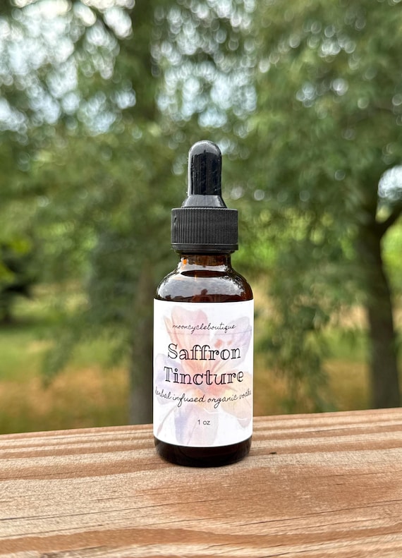 Saffron Tincture | Lunar Infused | Organic Tincture