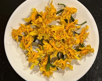 Daffodil Flowers, Dried Organic