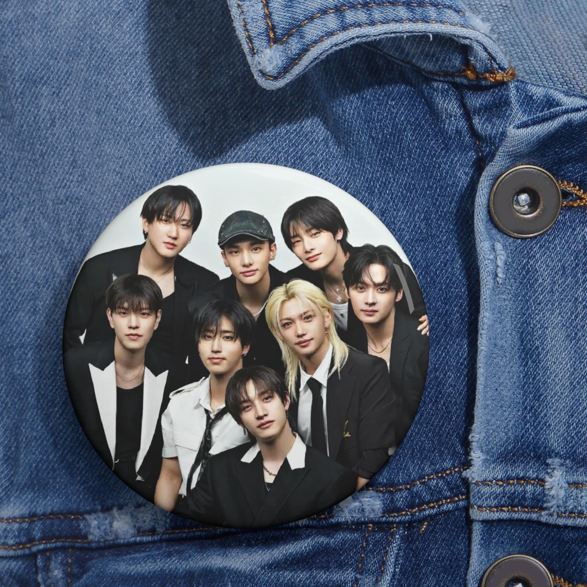 Stray Kids Denim Jacket - Etsy