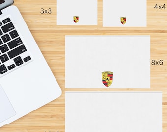 Porsche Post-it® Note Pad|Porsche Sticky Notes|Porsche Memo Pad|Porsche Notes|Porsche Gift|Porsche School Supplies|Porsche Stationary|Porsch