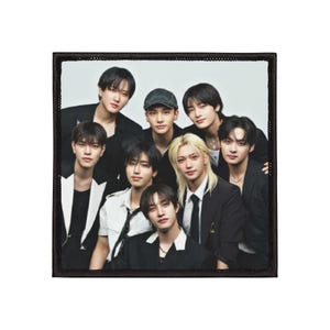K Pop Patch|K-Pop Artist Patch|Embroidered Iron-On Kpop Idol Patch|Korean Pop Band Merch |Fan Gift| Clothing Patch|Koream Pop| K Pop| K Idol