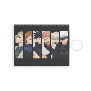 Jujutsu Kaisen Wallet|Anime Card Holder|Gojo Satoru Wallet|Yuji Itadori Gift|Manga Style Wallet|Kawaii Anime Wallet|Anime Merch