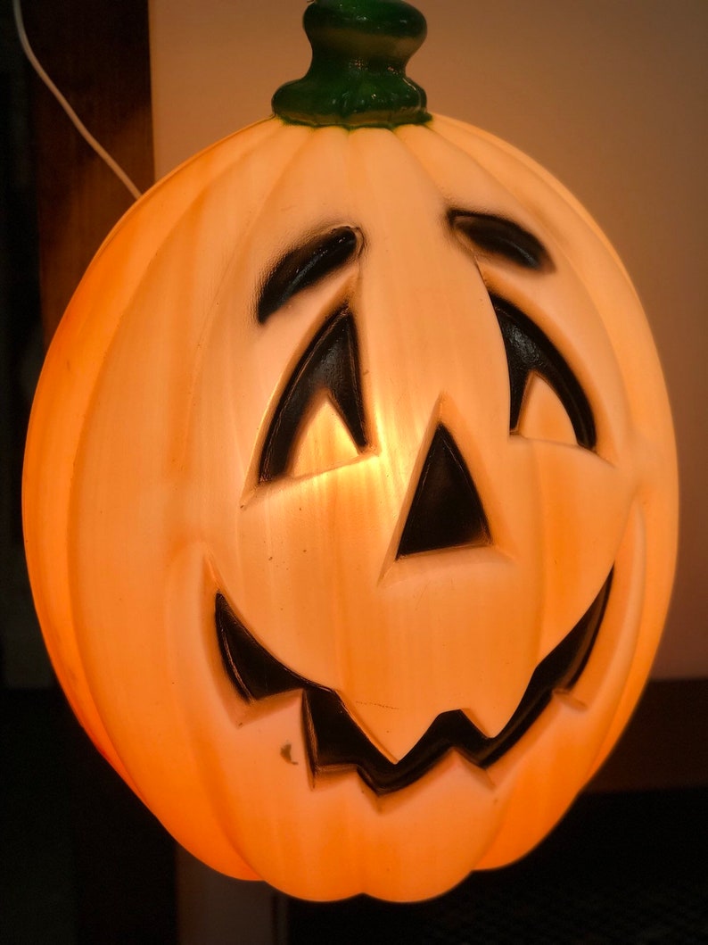 Large General Foam Plastics Pumpkin Jack-o-Lantern Blow Mold