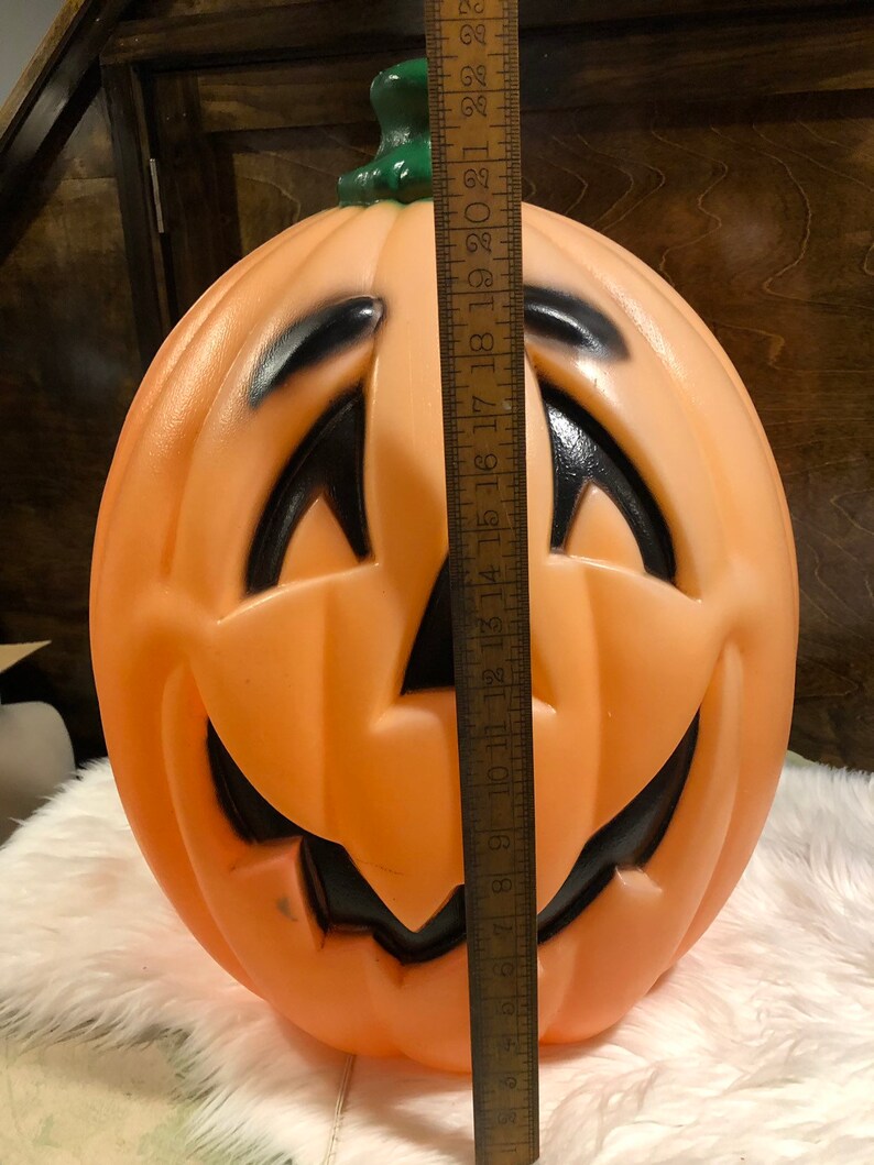 Large General Foam Plastics Pumpkin Jack-o-Lantern Blow Mold