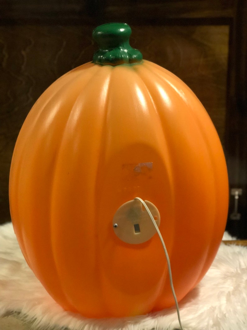 Large General Foam Plastics Pumpkin Jack-o-Lantern Blow Mold