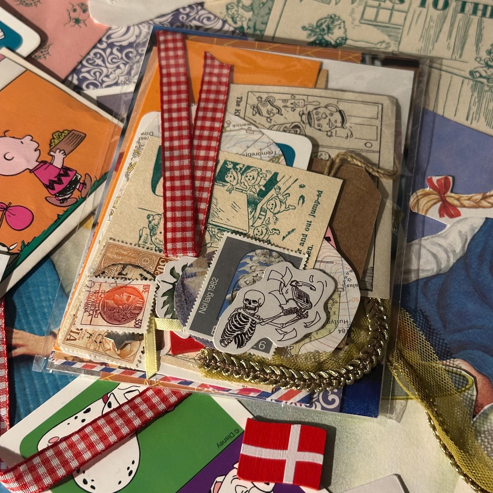 Mystery Junk Journal & Collage Pack | Scrapbooking, Mixed Media ...