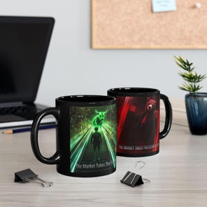 Taza de café para comerciante de acciones, regalo para papá, regalo para inversionista, regalo para esposo, taza de café para novio, regalo para comerciante de acciones (11 oz, 15 oz)