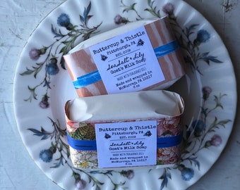 Sea Salt & Lily Goats Milk Soap