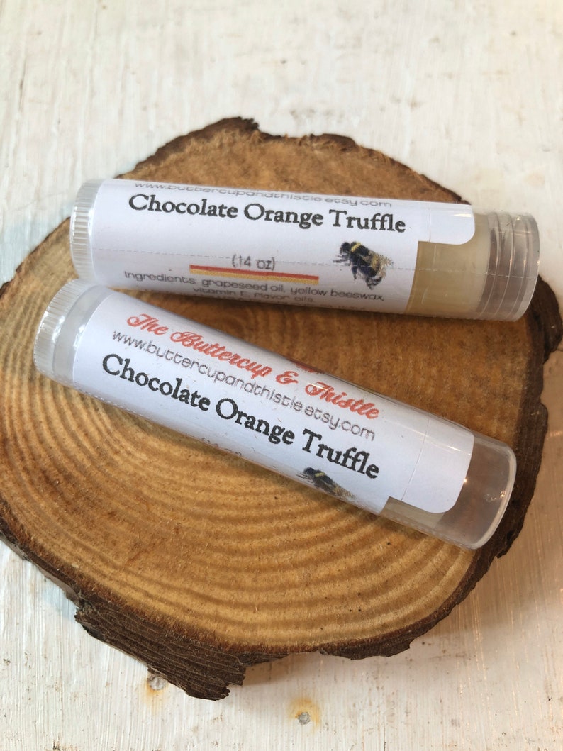 Chocolate Orange Truffle Lip Balm image 1