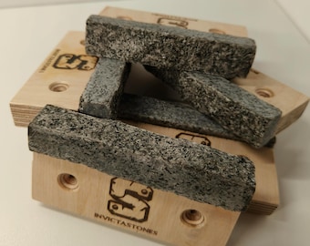 20 mm Naturgebrochene Granitleisten Naturstein Hangboard Leisten / Campusboard Leisten für Fingertraining