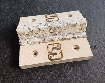 Strisce di granito da 16 mm, strisce di pietra naturale per trave di sospensione / strisce di campus board per l'allenamento delle dita