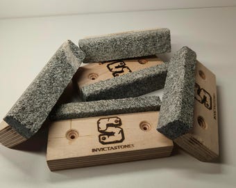 Strisce di granito da 23 mm, strisce di trave in pietra naturale / strisce di trave campus per l'allenamento delle dita