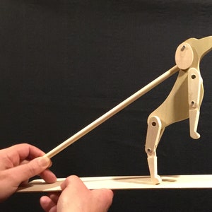 Limberjack Dog with dancing board and stick image 3