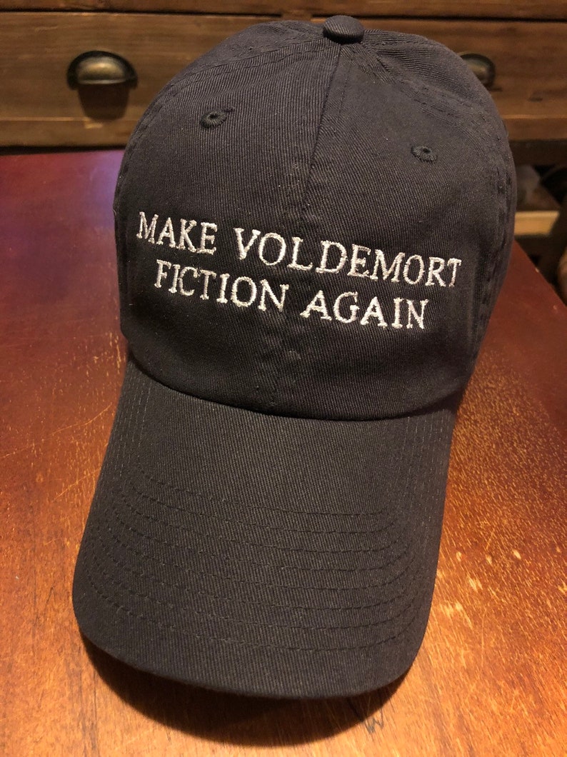 Make Voldemort Fiction Again MAGA Parody Hat ON SALE Etsy