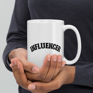 Influencer Mug, Social Media Mug, Marketing Mug, UGC Mug, SMM, Marketing Decor, Content Creator