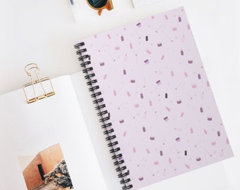 Esthetician Journal, Esthetician Notebook, Spa Journal, Skin Care Journal, Acne Journal, Beauty School Journal, Esthetician Spiral Notebook