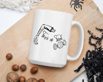 Trick or Treat mug, Spooky Season, Halloween Mug, Spooky Season, Coffee Mug, Halloween Gift, Halloween Coffee