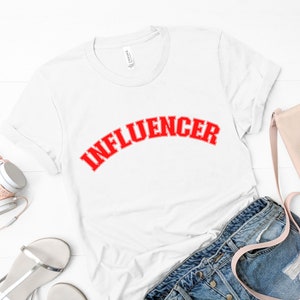 Influencer, T-Shirt, Social Media, Blogger, Blogger, Marketing, UGC, Content Creator