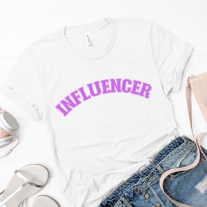Influencer, T-Shirt, Social Media, Blogger, Blogger, Marketing, UGC, Content Creator