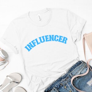 Influencer, T-Shirt, Social Media, Blogger, Blogger, Marketing, UGC, Content Creator
