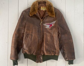 Vintage Flight Jacket MA-1 Bomber Jacket USAF US Army Cab