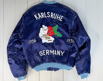 Vintage Jacket, Souvenir Jacket, 1950s Jacket, Tour Jacket
