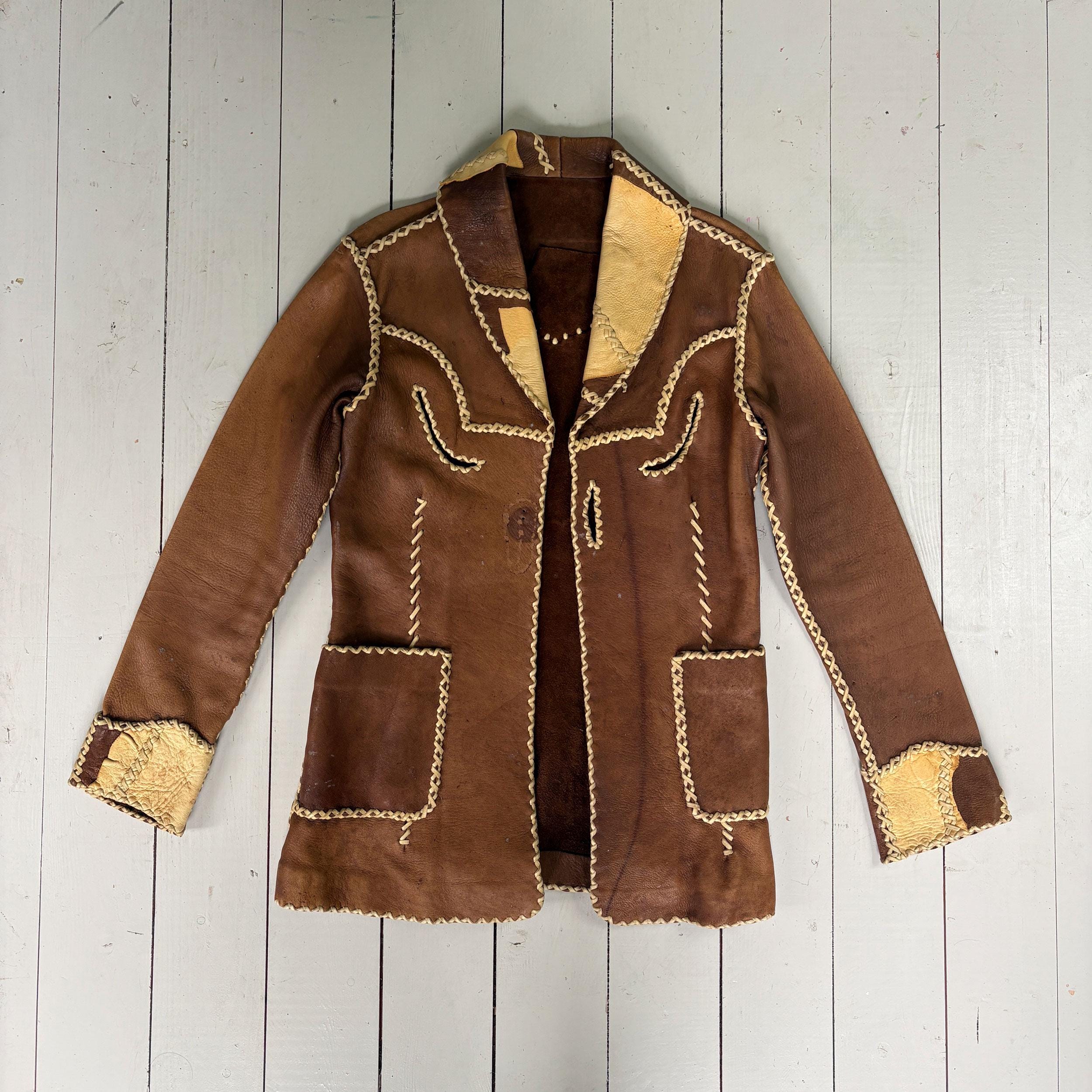 ジャケット・アウター rare!! 70's vintage North Beach Leather 1970s North Beach Leather Set - Black | Garmentory