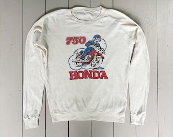 Sudadera vintage de la motocicleta Honda 750 de los años 70 - Gráfico retro de moto