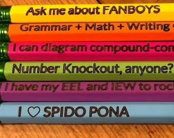 CC Pencils Essentials Classical Conversations Gifts (set of 6)