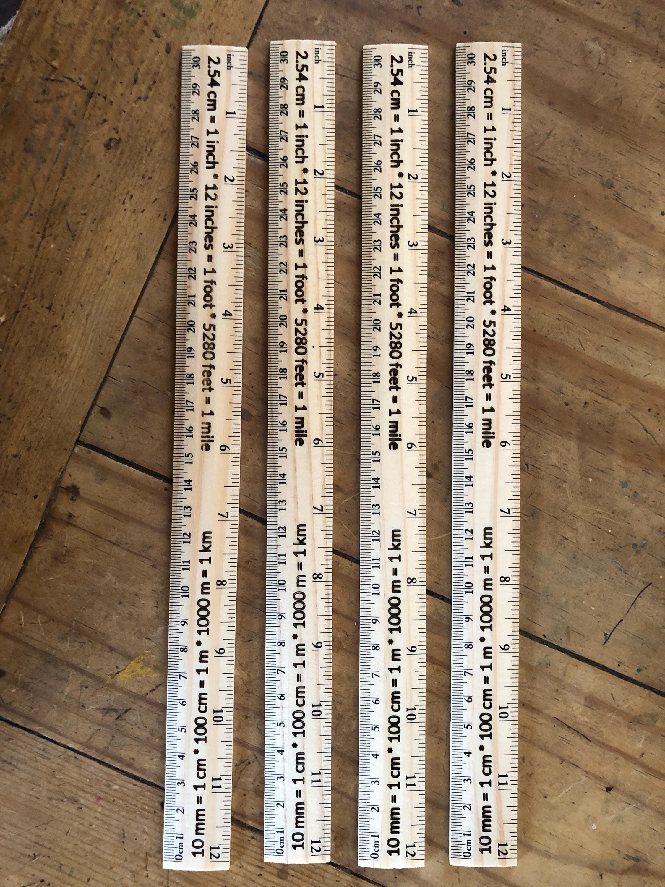 Current Week Tracker Ruler CC Wooden Ruler With Weeks 14 & 15 Math Engraved - Etsy