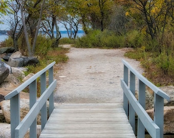 The Crossing  - Tod's Point, Greenwich, CT  - Fine Art Photograph, Print