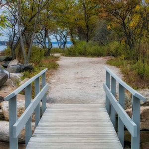 The Crossing  - Tod's Point, Greenwich, CT  - Fine Art Photograph, Print