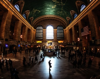 Time Stand Still - Grand Central Terminal, New York City - Fine Art Photograph, Print