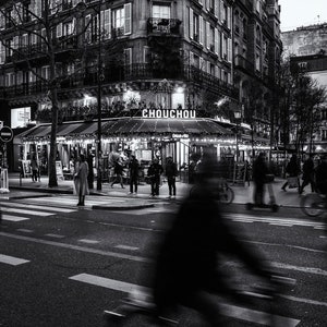 Chouchou Cafe - Paris, France - Fine Art Photograph, Print