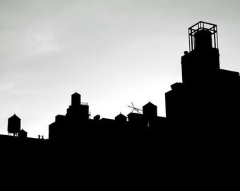 Water Towers - New York City - Fine Art Photograph, Print