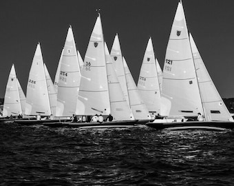 The Shields II - Newport, Rhode Island - Fine Art Sailing Photograph, Print