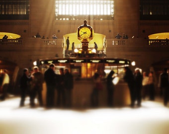 The Gathering -Grand Central Terminal, New York City - Fine Art Photograph, Print