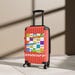Braniff Ultra Space Jet Luggage Suitcase McDonnell Douglas DC-8-62 Jets Solid Color Scheme Alexander Girard Braniff Two Stripe main image 0