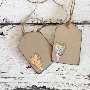 Balises de faveur de destination, cartes de lieu de voyage, étiquettes de bagages de carte, ecards de pla en détresse, ensemble de 10