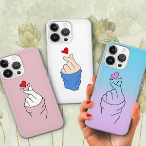 K-Pop Hallyu Phone Case Korean Pop Music Wave Cover for iPhone 16 Pro 15 Plus 14 13 12 11 XS XR/ Samsung S24 S23 A55 A16 / Pixel 9 Pro 8 7