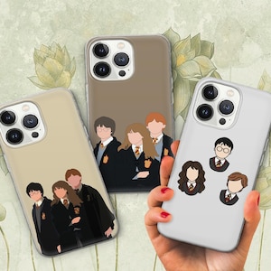 Coque de téléphone école Wizard Magic Wizardry Boy pour iPhone 16 Pro 15 Plus 14 13 12 11 XS XR/Samsung S24 S23 A55 A16/Pixel 9 Pro 8
