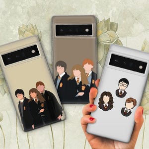 Coque de téléphone école assistante Magic Wizardry Boy Housse pour Pixel 9 9 Pro XL 8 8A 8Pro 7 7A 7Pro 6 6A 6 Pro 5 5A 4 4A 3 iPhone 16 15 14 13 12