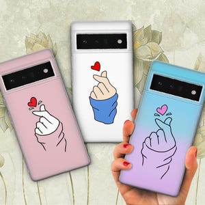 K-Pop Hallyu Phone Case Korean Pop Music Wave Cover for Pixel 9 9 Pro XL 8 8A 8Pro 7 7A 7Pro 6 6A 6 Pro 5 5A 4 4A 3 iPhone 16 15 14 13 12