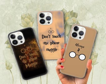 Wizard School Phone Case Magic Wizardry Boy Cover for iPhone 16 Pro 15 Plus 14 13 12 11 XS XR / Samsung S24 S23 A55 A16 / Pixel 9 Pro 8