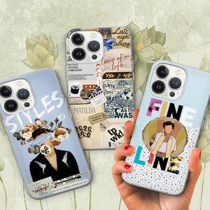 Berühmtheit Songtexte Handyhülle Musik Inspiration Cover für iPhone 16 Pro 15 Plus 14 13 12 11 XS XR / Samsung S24 S23 A55 A16 / Pixel 9 Pro