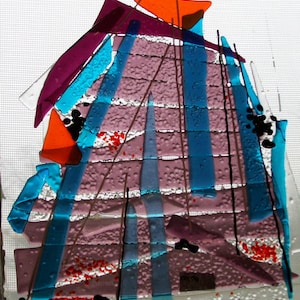 Fused Glass Art Panel