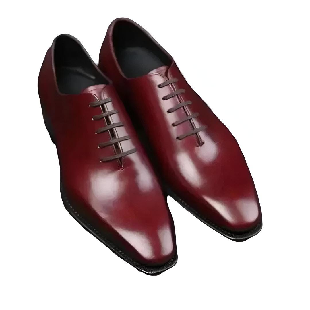 バーガンディ レザー ドレスシューズ バーガンディレザー 高級ドレスシューズ