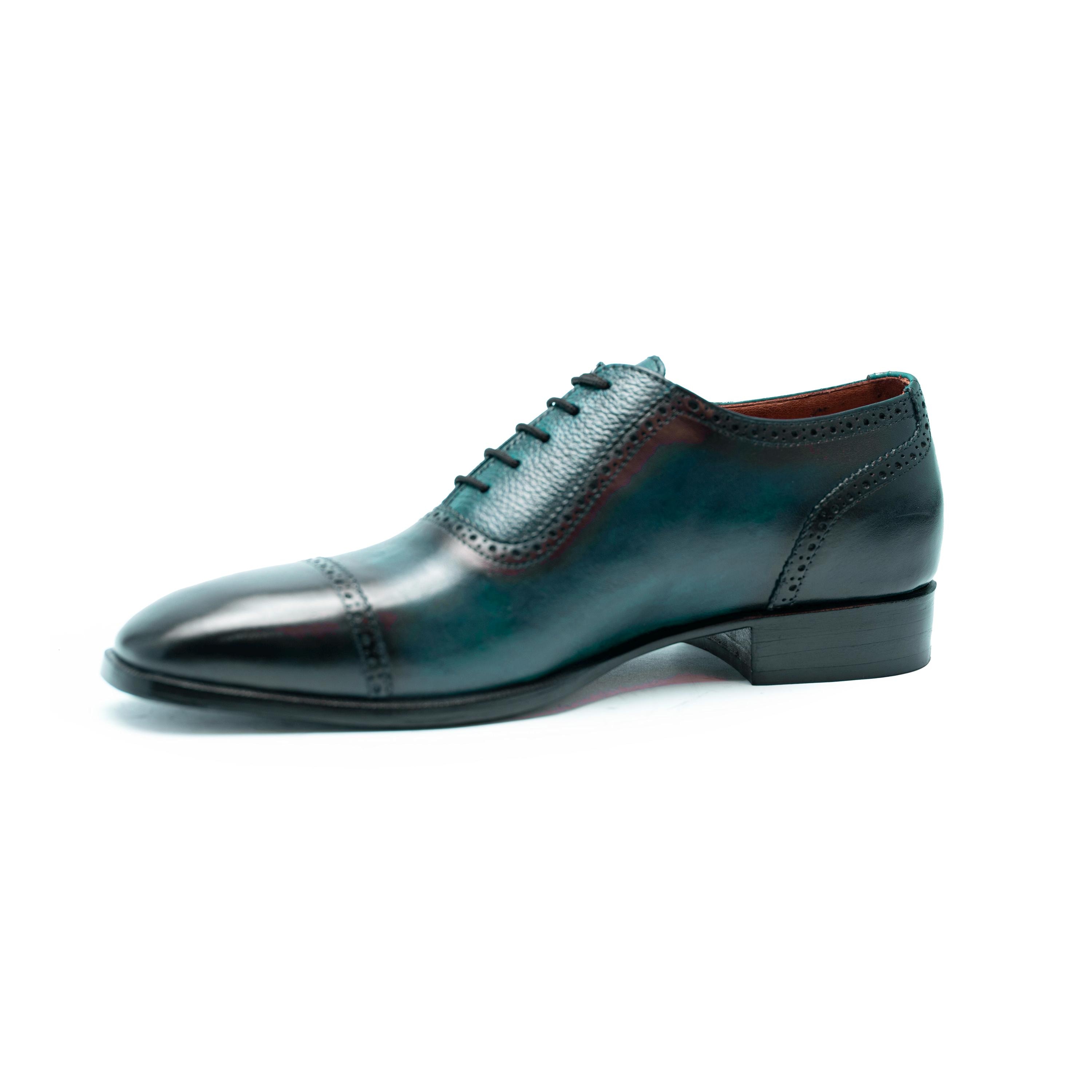 aqua green dress shoes Madelaina - Aqua Alligator main image 0
