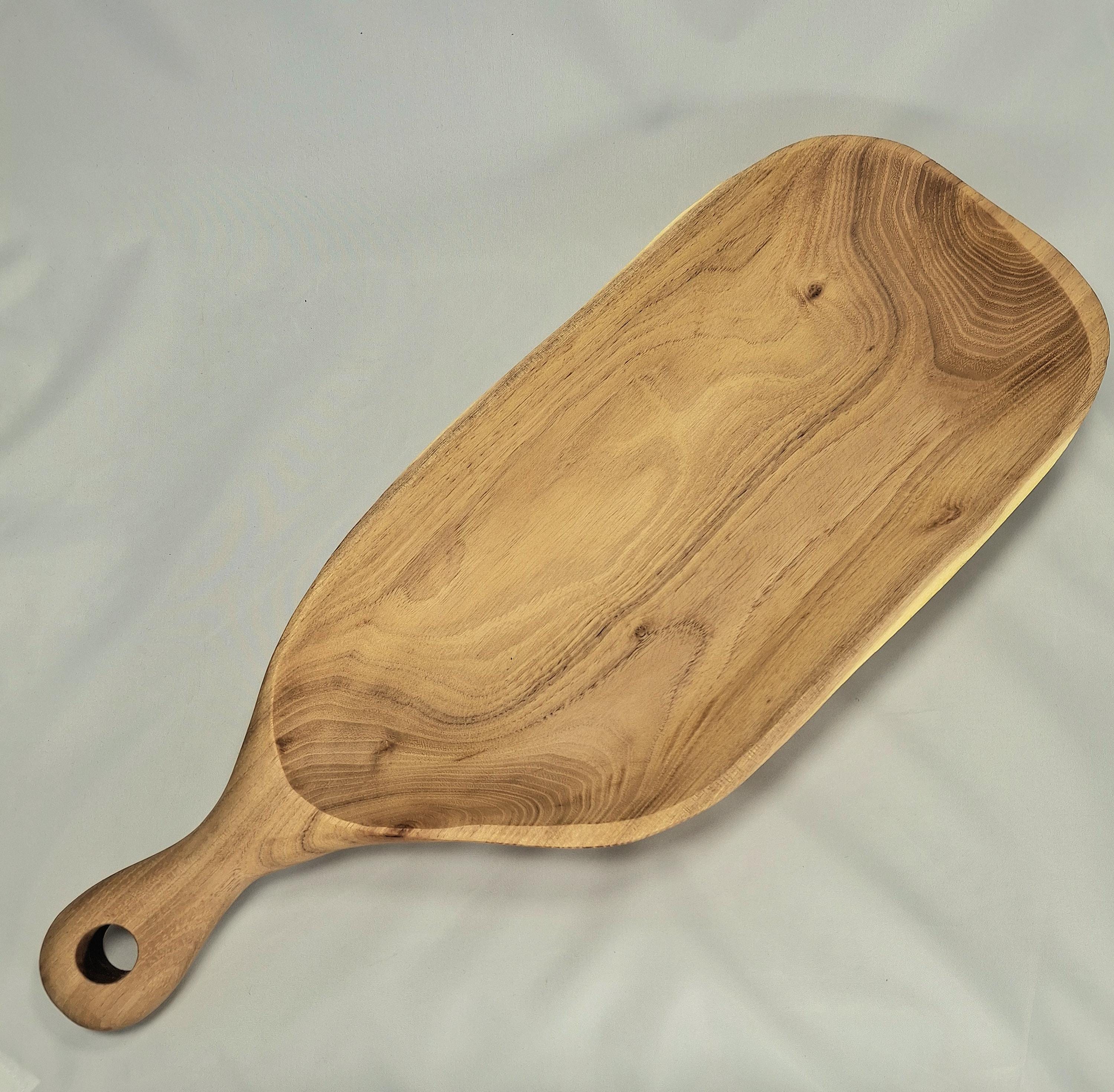 Acacia Wood Wooden Bowl: Rustic Tapas Platter, Serving Dish (47x17x5.5 cm) — image 2